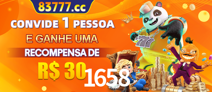 Banner institucional da 1658 sobre parceria de marcas e criação de uma marca de excelência, apresentando os mascotes de jogos populares como o Fortune Tiger.
